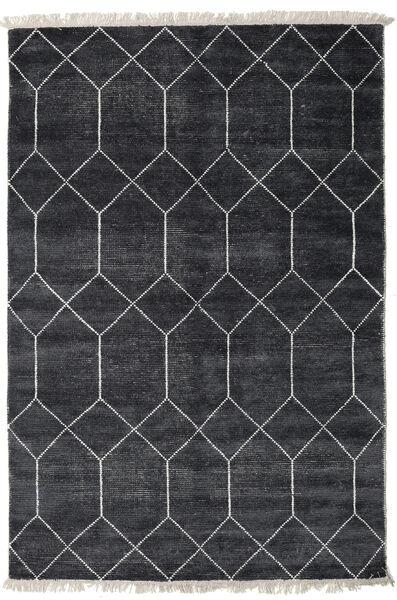 Kiara 160X230 ネイビー 幾何学模様 絨毯