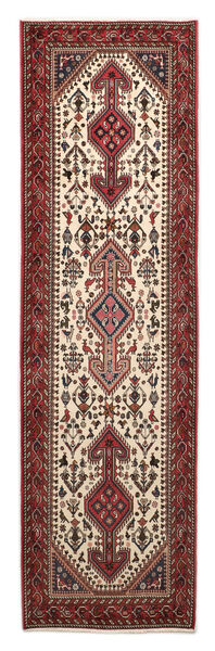  Orientalsk Ghashghai Fine Tæppe 83X290Løber Rød/Brun Uld, Persien/Iran