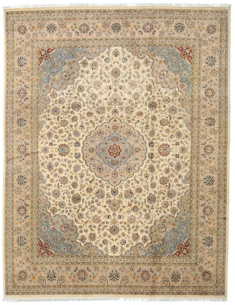  Orientalischer Täbriz Royal Teppich 242X312 Beige/Orange Wolle, Indien Carpetvista