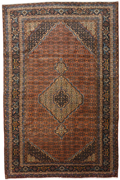  188X289 Ardebil Vloerkleed Bruin/Oranje Perzië/Iran Carpetvista