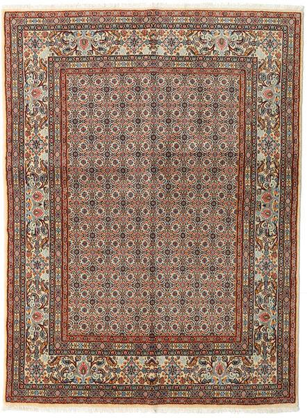  Persisk Moud Teppe 150X196 Brun/Oransje (Ull, Persia/Iran)
