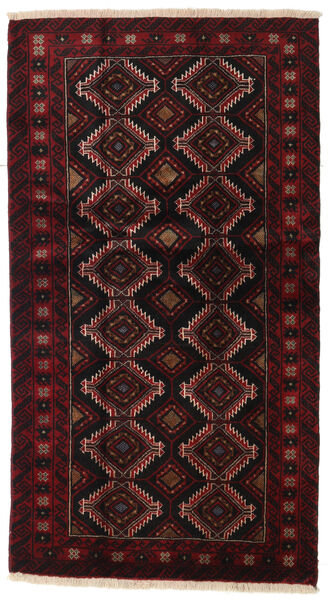  Belutsch Teppich 96X173 Persischer Wollteppich Dunkelrot/Rot Klein Carpetvista