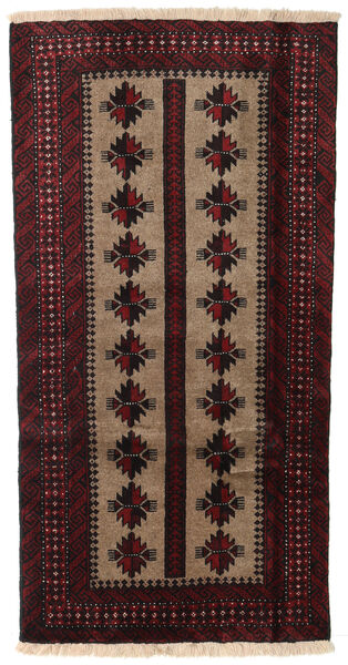  Orientalsk Beluch Teppe 85X166 Mørk Rød/Oransje (Ull, Persia/Iran)
