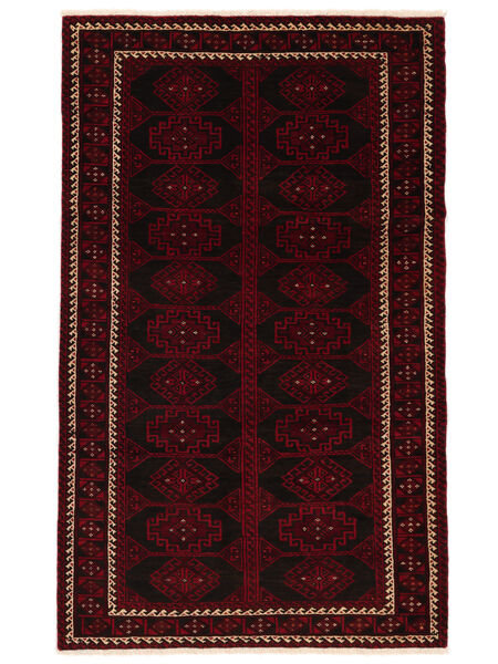 Belutsch Teppich 125X204 Dunkelrot Wolle, Persien/Iran Carpetvista