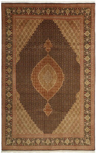 203X311 Täbriz 50 Raj Teppich Orientalischer Braun/Orange (Wolle, Persien/Iran)