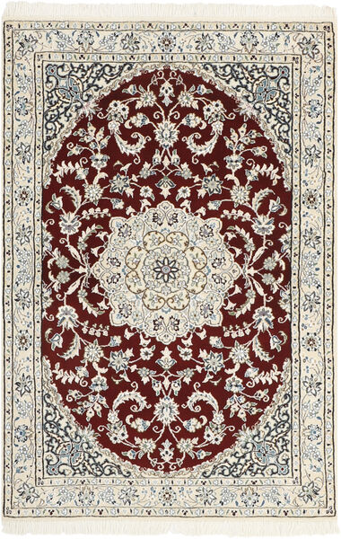  97X147 Nain Fine 9La Teppich Beige/Braun Persien/Iran