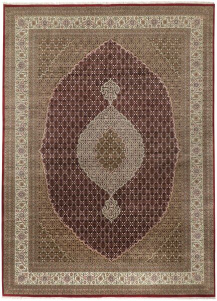 299X402 絨毯 タブリーズ Royal オリエンタル 茶色/オレンジ 大きな (ウール, インド)