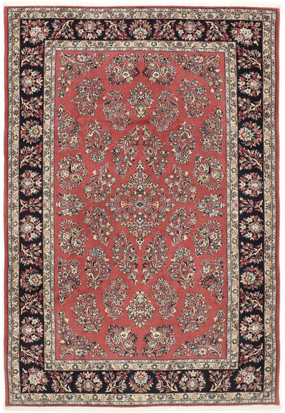  208X303 Sarough Teppich Dunkelrot/Braun Persien/Iran