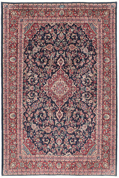 Hamadan Shahrbaf Teppich 210X322 Rot/Dunkelgrau Wolle, Persien/Iran