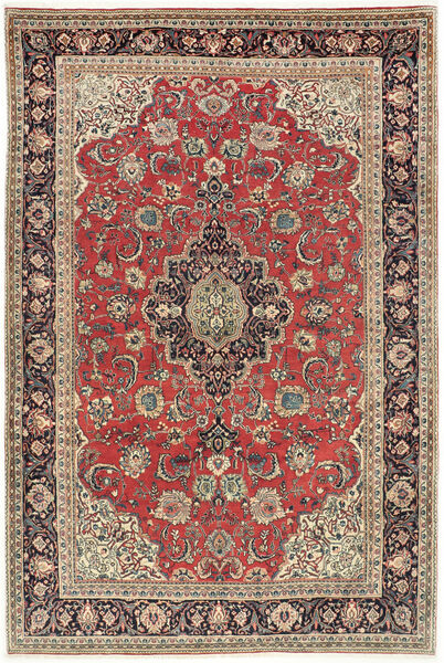 218X328 Alfombra Oriental Arak Rojo/Beige (Lana, Persia/Irán)