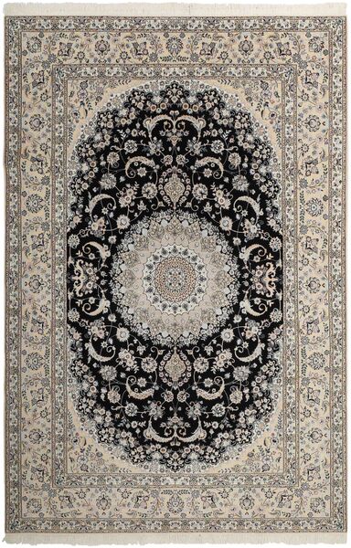絨毯 ペルシャ ナイン 6La 209X307 ベージュ/グレー ( ペルシャ/イラン)
