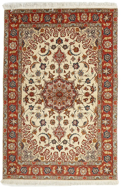  Tabriz 50 Raj Rug 102X153 Persian Wool Beige/Brown Small