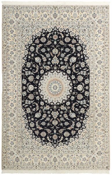  Persischer Nain 6La Teppich 207X306 Beige/Dunkelgrau (Wolle, Persien/Iran)