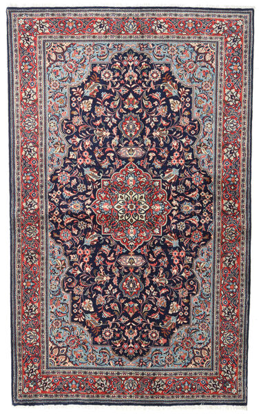 128X210 Tappeto Orientale Saruk Sherkat Farsh Rosso/Grigio (Lana, Persia/Iran)