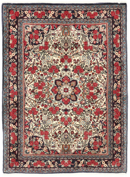 Tappeto Bidjar 115X155 Rosso/Rosso Scuro (Lana, Persia/Iran)
