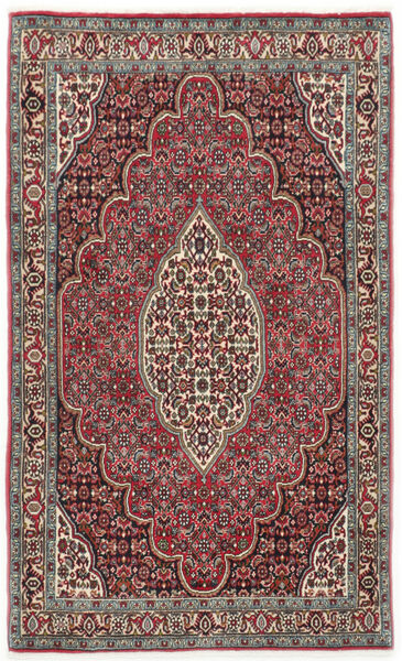Bidjar Matot Matto 98X162 Punainen/Ruskea Villa, Persia/Iran