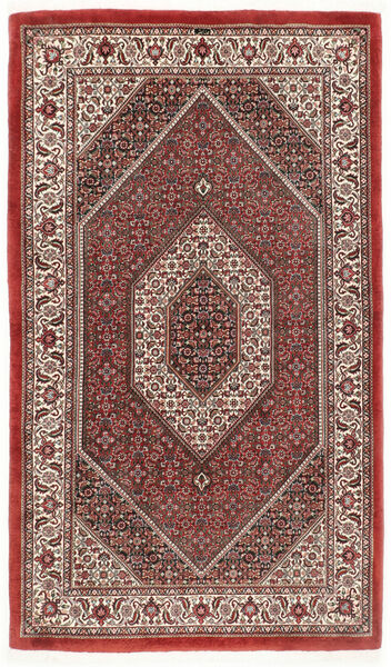 115X193 Dywan Orientalny Bidżar Z Dodatkiem Jedwabiu Czerwony/Brunatny ( Persja/Iran)