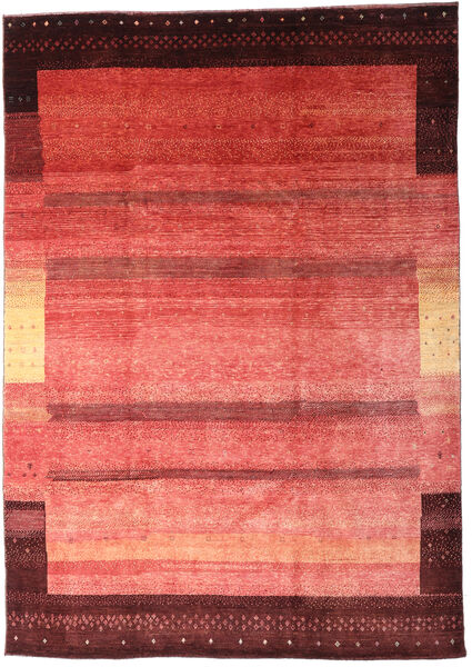 200X286 Loribaft Fine Persisch Teppich Moderner Rot/Dunkelrot (Wolle, Persien/Iran) Carpetvista