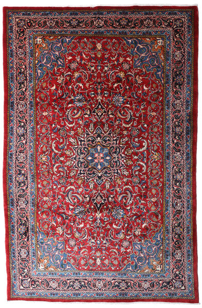 215X330 Mahal Tæppe Rød/Lyserød Persien/Iran Carpetvista