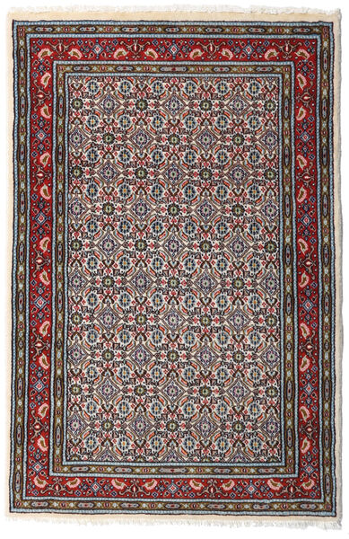 Moud Rug Rug 75X115 Red/Grey Wool, Persia/Iran Carpetvista