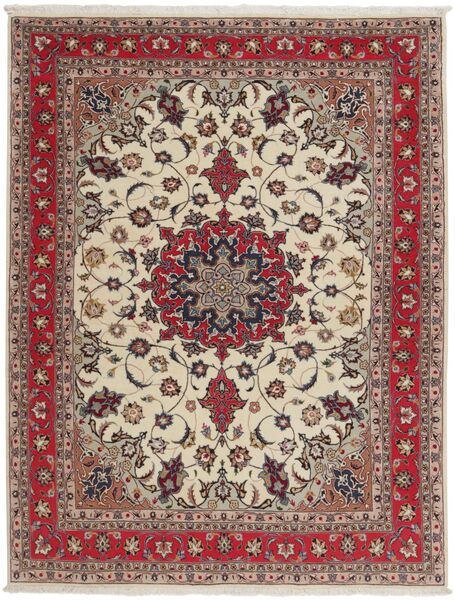  Tabriz 50 Raj Rug 151X203 Persian Wool Brown/Beige Small