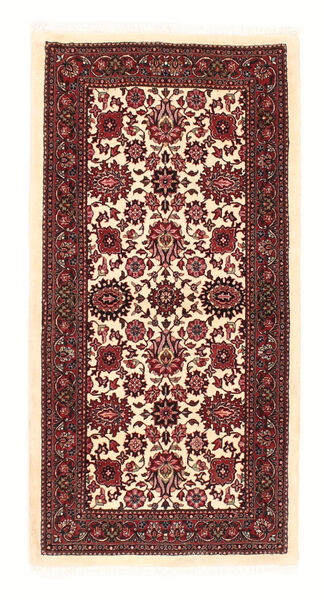  Oriental Bidjar Takab/Bukan Rug 73X146 Beige/Black Wool, Persia/Iran