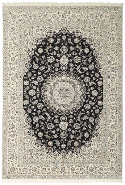 254X368 絨毯 ナイン 6La オリエンタル イエロー/ベージュ 大きな (ウール, ペルシャ/イラン)