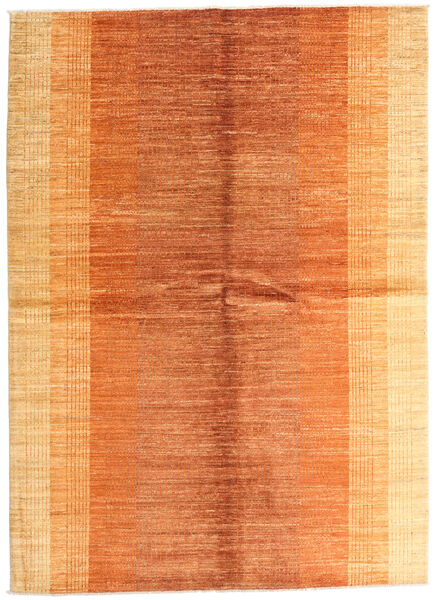 170X234 Battuta Rug Modern Orange/Beige (Wool, Afghanistan) Carpetvista