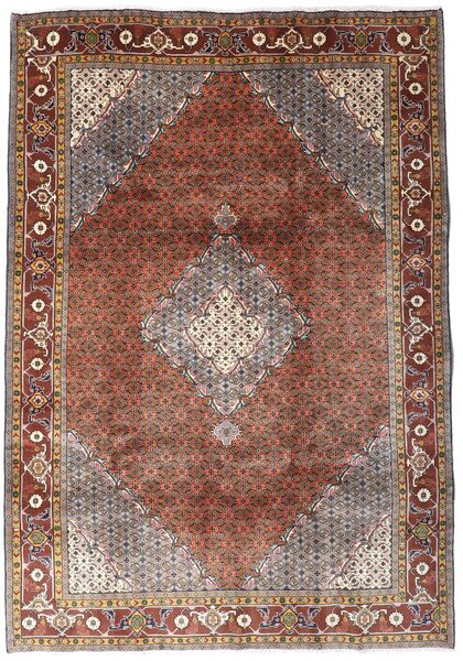 Ardebil Teppich 198X283 Braun/Orange Wolle, Persien/Iran Carpetvista