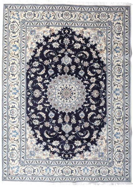 202X276 絨毯 オリエンタル ナイン グレー/ライトグレー (ウール, ペルシャ/イラン) Carpetvista