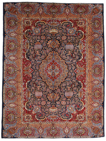 Tapete Kashmar 289X386 Vermelho/Rosa Escuro Grande (Lã, Pérsia/Irão)