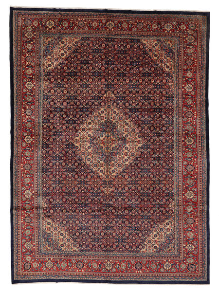 300X414 Mahal Rug Oriental Black/Dark Red Large (Wool, Persia/Iran) Carpetvista