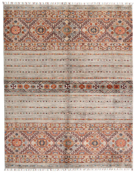 156X200 Tapete Shabargan Moderno Castanho/Bege (Lã, Afeganistão) Carpetvista