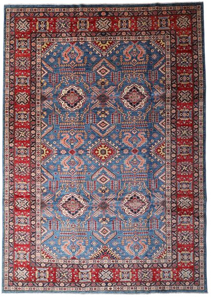 Kazak Ariana Teppich 235X334 Rot/Dunkelrosa Wolle, Afghanistan Carpetvista