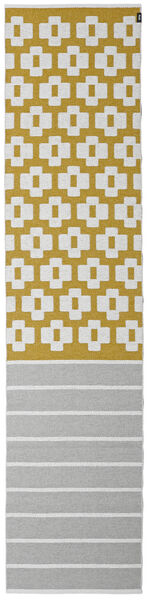 Siri Indoor/Outdoor Rug Washable 70X300 Small Mustard Yellow Runner