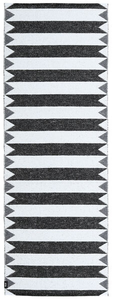 Circus Indoor/Outdoor Rug Washable 70X200 Small Black Runner