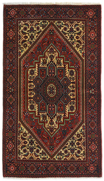 78X135 Gholtogh Rug Oriental Brown/Dark Red (Wool, Persia/Iran) Carpetvista