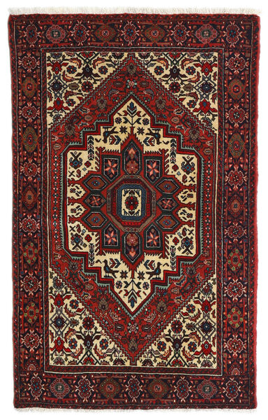80X127 絨毯 ゴルトー オリエンタル ダークレッド/レッド (ウール, ペルシャ/イラン) Carpetvista