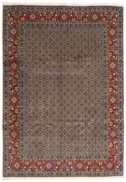  245X347 Moud Teppich Braun/Rot Persien/Iran Carpetvista