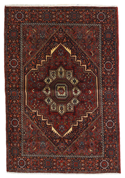 102X151 Gholtogh Matot Matto Itämainen Tummanpunainen/Ruskea (Villa, Persia/Iran) Carpetvista