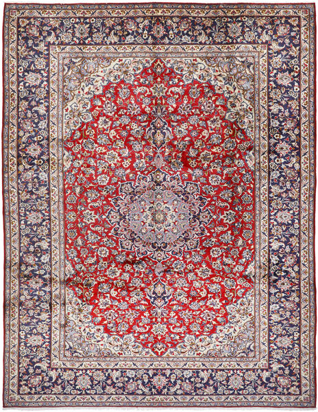 Χαλι Περσικό Najafabad 303X393 Κόκκινα/Γκρι Μεγαλα (Μαλλί, Περσικά/Ιρανικά)