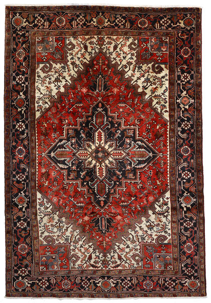  Heriz Teppich 208X304 Persischer Wollteppich Rot/Braun Carpetvista