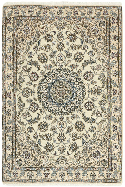  Persischer Nain Fine 9La Teppich 98X152 Beige/Orange ( Persien/Iran)