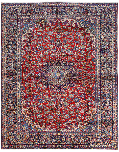 러그 Najafabad 300X381 빨간색/진한 보라색 대형 (울, 페르시아/이란)