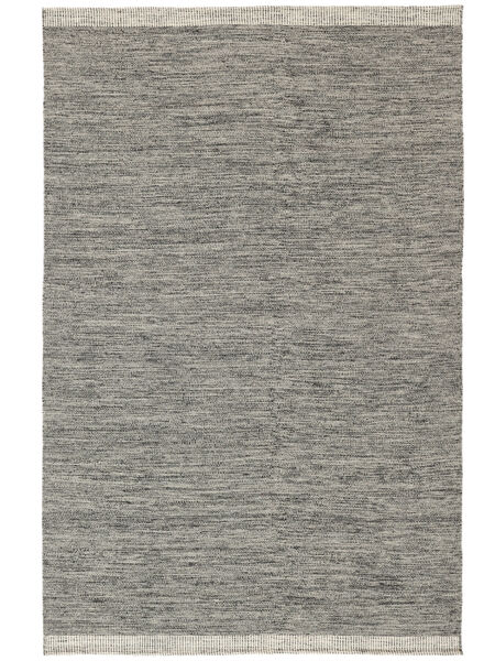 160X230 Plain (Single Colored) Serafina Rug - Dark Grey Wool