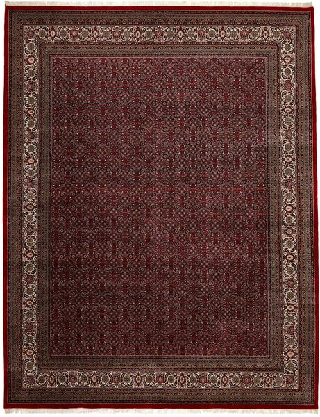 306X391 絨毯 ビジャー インド オリエンタル ブラック/茶色 大きな (ウール, インド)