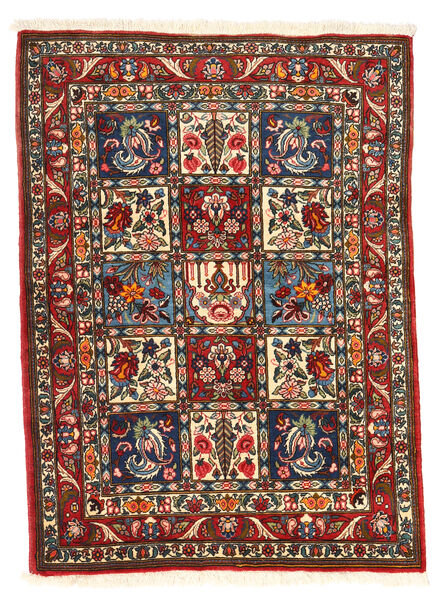 Orientalsk Bakhtiar Collectible Tæppe 105X140 Brun/Beige Uld, Persien/Iran Carpetvista