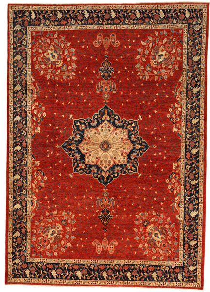 Tapis D'orient Afghan Exclusive 297X422 Rouge/Marron Grand (Laine, Afghanistan)