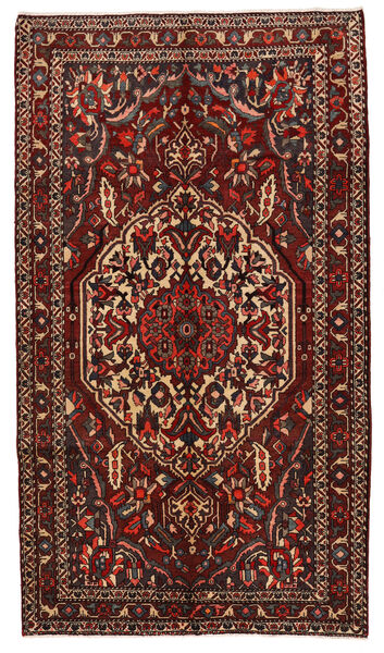 Tapete Bakhtiari 167X294 Passadeira Vermelho Escuro/Castanho (Lã, Pérsia/Irão)