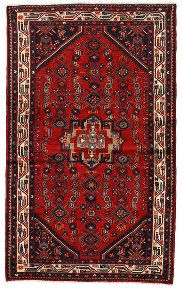 Tapete Persa Sarough 154X228 Vermelho Escuro/Vermelho (Lã, Pérsia/Irão)